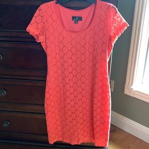Ronni Nicole Dress, Coral, Size 10